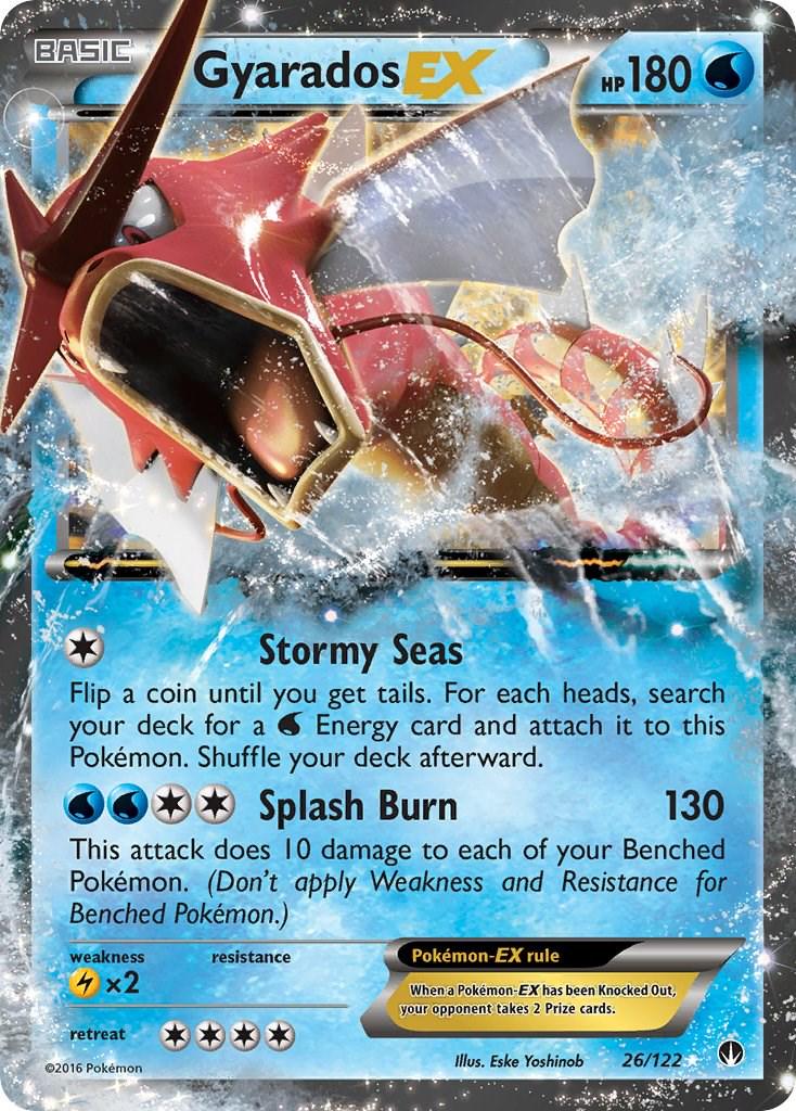 Gyarados EX - BREAKpoint - Near Mint