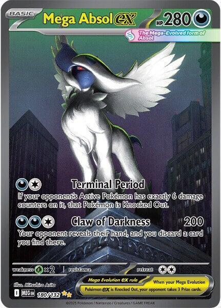 Mega Absol ex - Mega Evolution - Near Mint