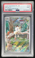 Meowth - Phantasmal Flames - PSA 9 MINT