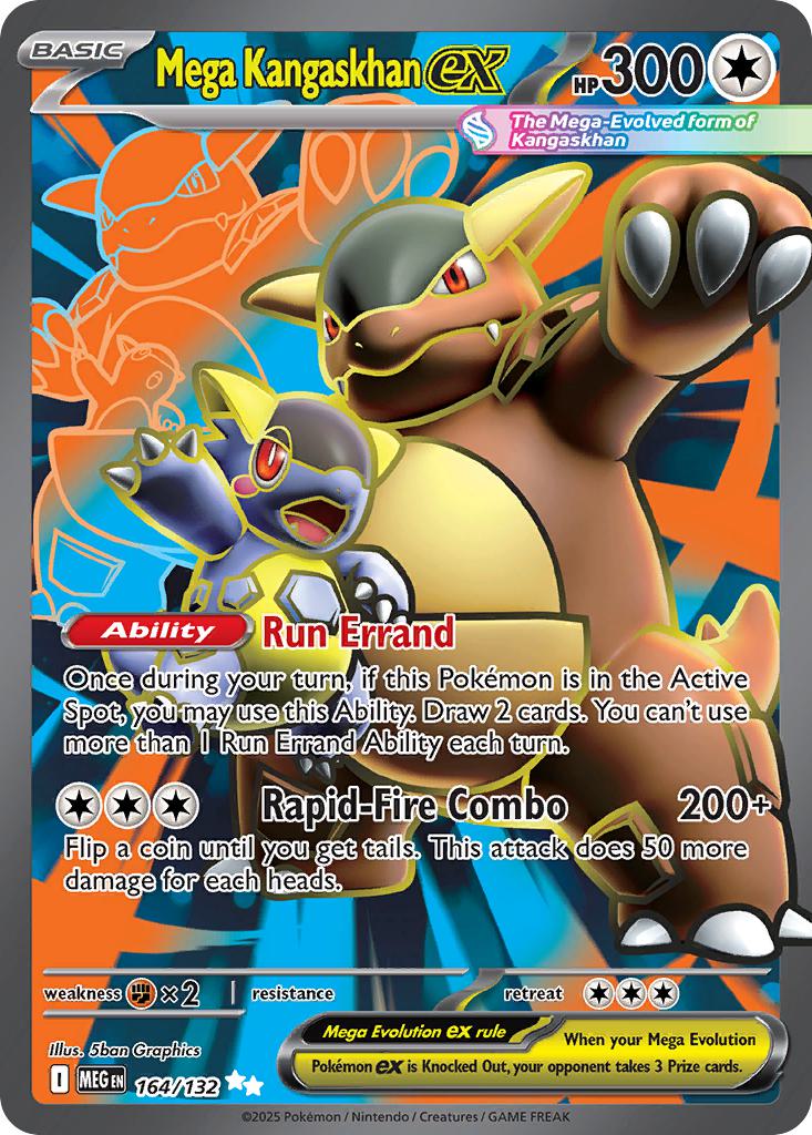 Mega Kangaskhan ex - Mega Evolution - Near Mint