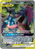 Greninja & Zoroark GX (201) (Full Art) - Unbroken Bonds - Near Mint