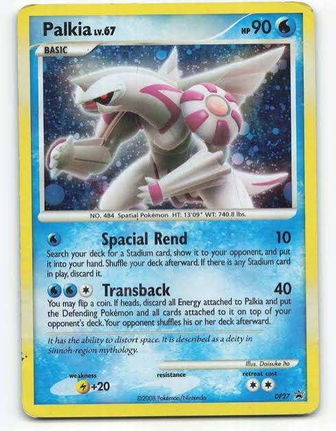 Palkia - Diamond and Pearl Promos - Near Mint
