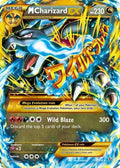 M Charizard EX (X) - Flashfire - Damaged