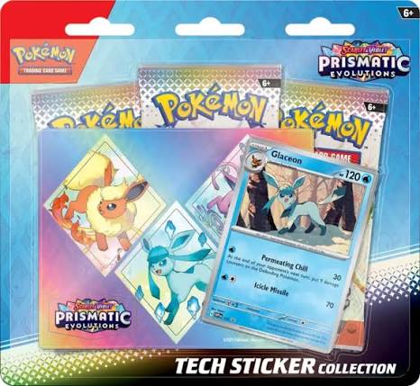 Prismatic Evolutions Tech Sticker Collection [Glaceon] - Prismatic Evolutions - Near Mint