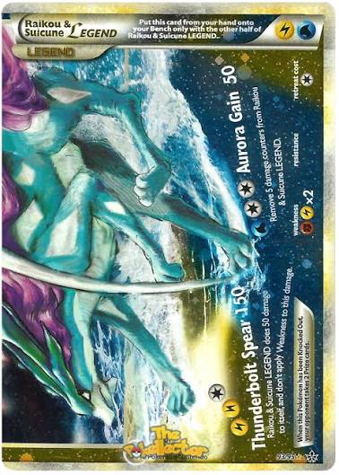 Raikou & Suicune Legend (Bottom) - Unleashed - Near Mint