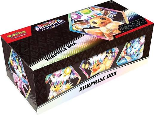 Prismatic Evolutions Surprise Box - Prismatic Evolutions - Near Mint