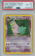 Dark Slowbro (12) - Team Rocket - PSA 8 NM-MT
